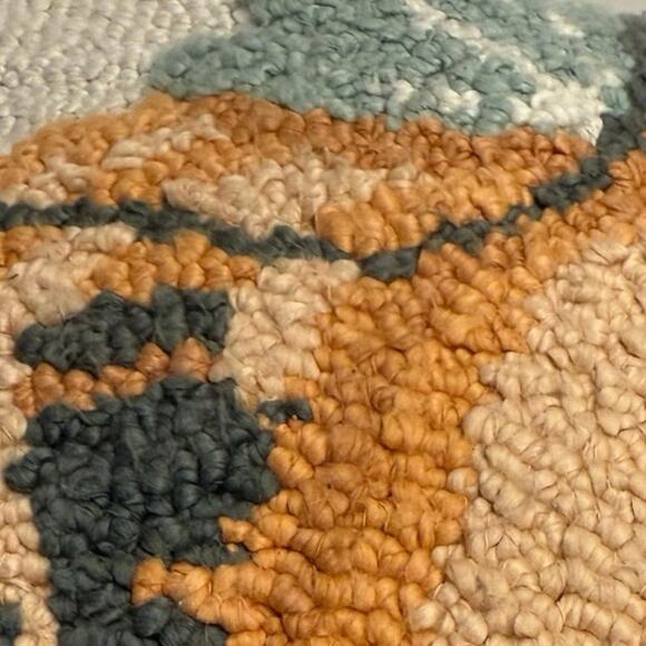 SET of 2 Opalhouse Jungalow pumpkin fall harvest decorative pillow knitted - Picture 6 of 14